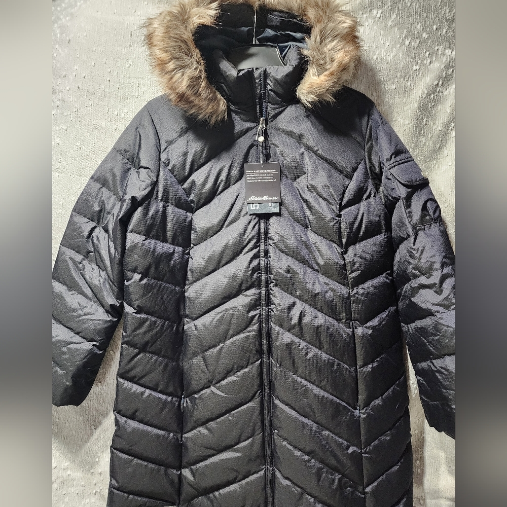 Eddie Bauer Crystal ridge parka sz X Large women's 550 down retails for $249.99